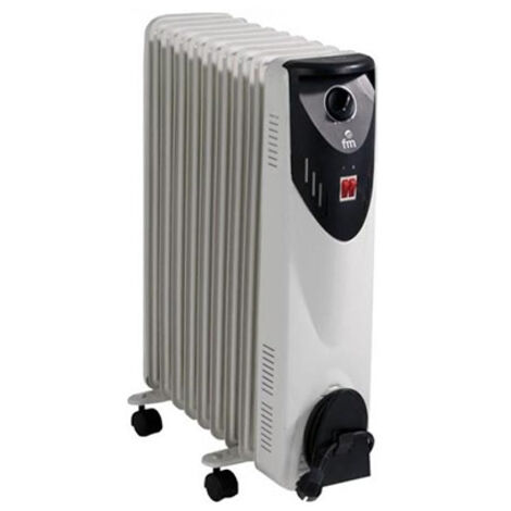FM CALEFACCION RADIADOR ACEITE BR20 9E  2000W ALTO ESPECIAL 55CM (1/2)
