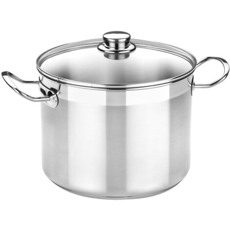 OLLA BRA A343932 18CM C/TAPA CRISTAL PROFESIONAL