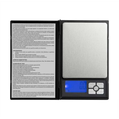 Orbegozo pc 3060 bascula de precision electronica - precision de 0.01 g - conversion gramos/onzas - pantalla lcd retroiluminada - funcion tara - apagado automatico