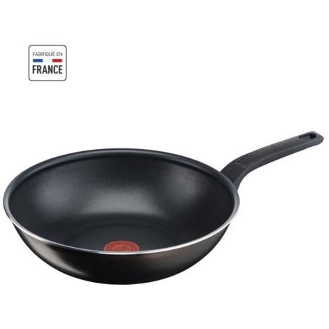 Wok Tefal Easy Cook & Clean B5541902 28cm Antiadherente y Thermo-Signal