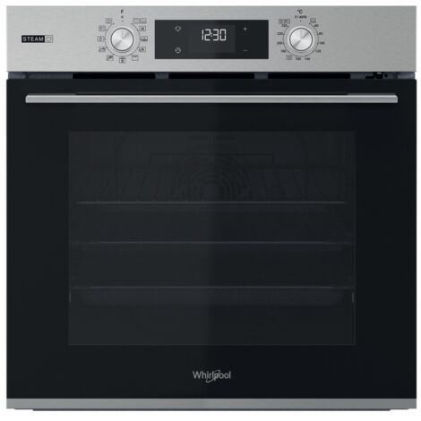 horno empotrado 71l 60cm pirólisis negro - OMSK58RU1SX - whirlpool - (1/4)
