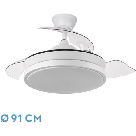 Ventilador Dc Escorpion Mini 59w Blanc 3aspas Desp. 91d