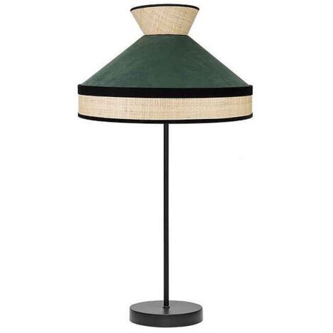FABRILAMP Sobremesa Alto serie Fabrizio acabado en verde Botella