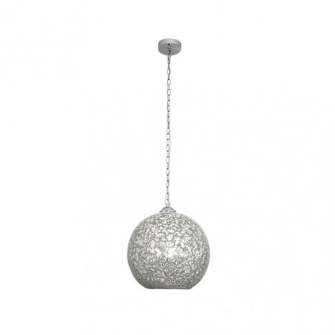 FABRILAMP Colgante Regulable de 1 luz modelo Tenor Cromo Mosaico