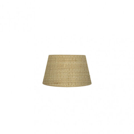 Pantalla salma e27 natural 20dx15dx12,5h conica