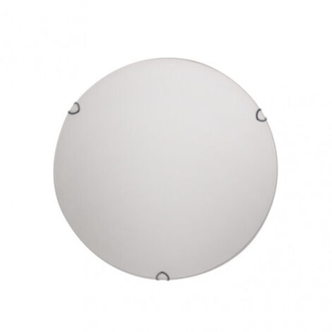 Plafon Redondo Avis 2xe27 Blanco 30x30x7 Cm (1/3)