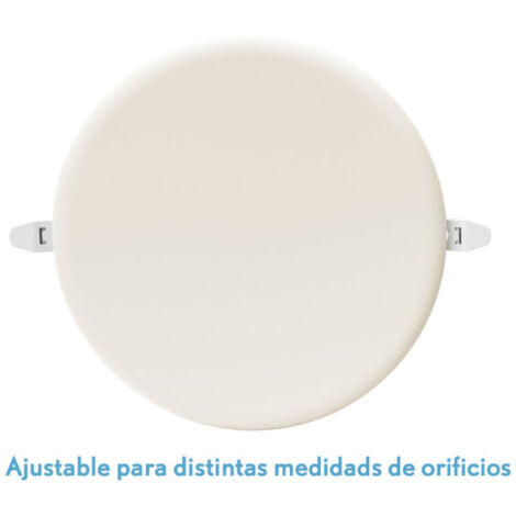 Downlight led smd migmatita 36w 4000k blanco 3600lm 2x22,7x22,7 cm corte ajustable (7-20,6) (1/3)