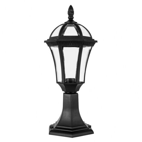 FAB 126171009  Sobremuro Exterior Comino 1xe27 Negro Ip44 Policarbonato 47,6x17,6x17,6 Cm
