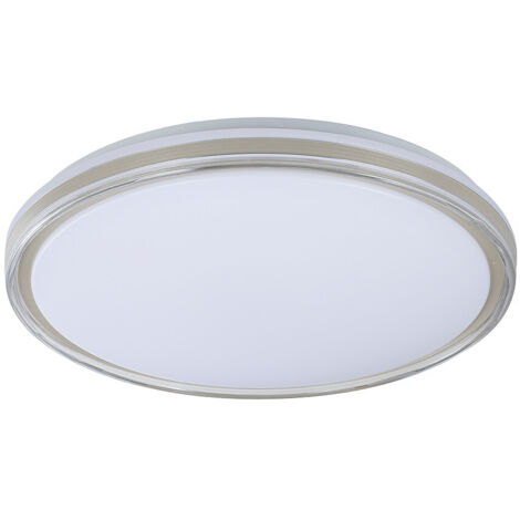 Plafon Nevado 72w 3000-4000-6000k Blanco/Champan 40d Regulable Intensidad 6480lm C/remoto