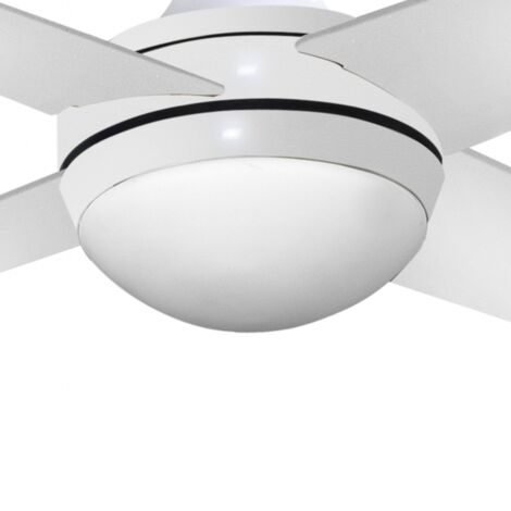 Fabrilamp 99.TUL-EOLO tulipa de cristal blanco para ventiladores Eolo, Osiris y Alisio, repuesto doméstico