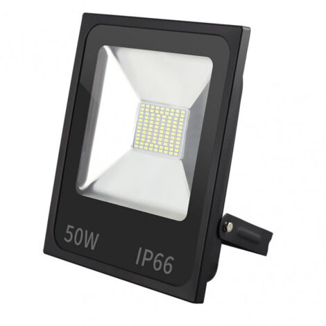 Proyector led smd dacita 50w 6500k negro 4500lm 120º ip66 28,5x24x5,5 cm (1/2)