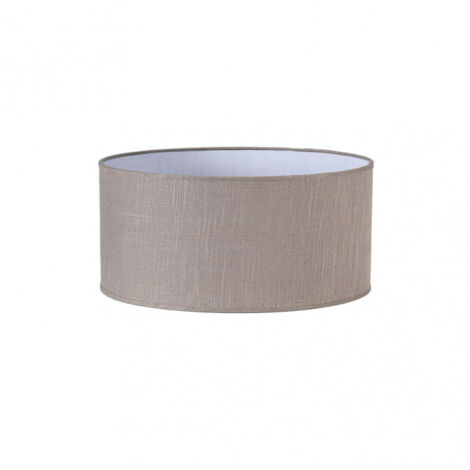 FABRILAMP - Pantalla Cilindrica Happy E27 Lino Gris 40dx40dx21h - FAB 176334028