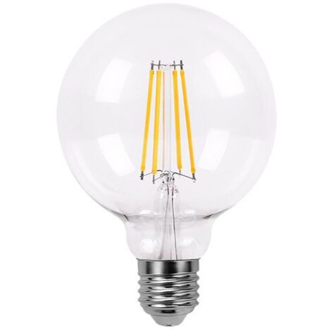 FABRILAMP Bombilla Filamento Globo 16x12,5d 8w 850lm E27 Clara 2700k (1/2)