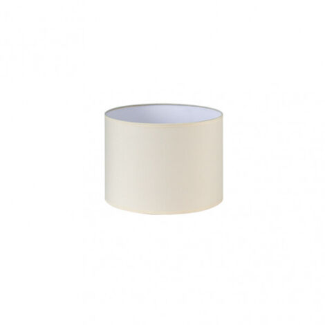 Pantalla Cilindrica Dori E27 beige 25Dx25dx20h Cm Tejido Popelin