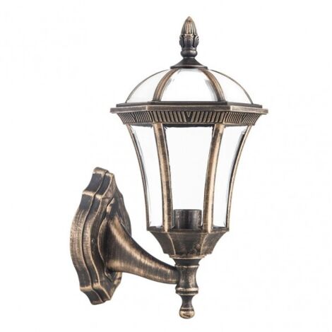 FAB 126161016  Aplique Exterior Comino 1xe27 Oro Viejo Ip44 Policarbonato 41,1x17x6x23,8 Cm (1/4)