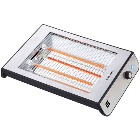 Grunkel Tostador plano apto para 4 rebanadas de pan y 6 niveles de tostado en acero Inoxidable (1/5)
