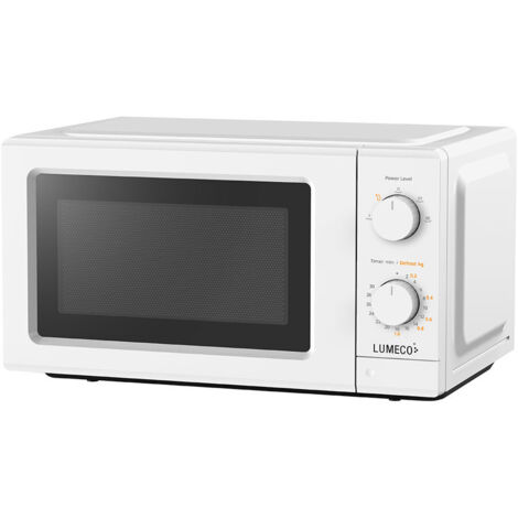 Microondas 700 w blanco 20 l 5 funciones ( 4 niveles + descongelación) (1/2)