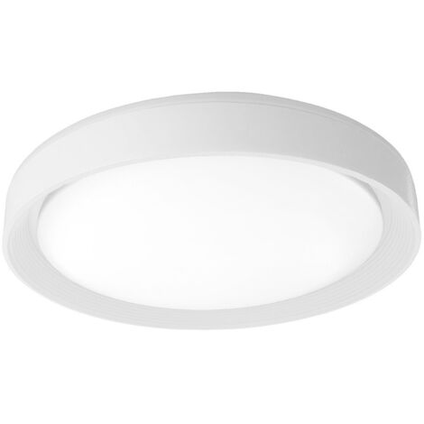 Plafón Lucy Blanco LED 60W 3000-4200-6500K 5400lm (Ø50x50x7,5cm) con Mando