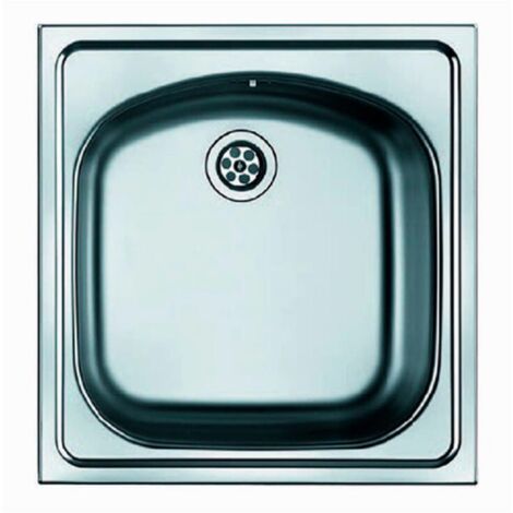 Fregadero 43,5X43,5 Mepamsa Cuadrado 43.45 Inox (1/2)