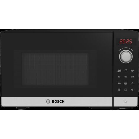 Microondas Moderno, libre instalación 20L 800W BOSCH FEL023MS2 co