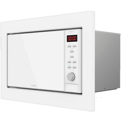 Cecotec 01388 microondas Integrado Microondas con grill 23 L 900 W Blanco