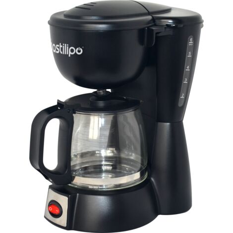 Cafetera de Goteo Bastilipo Mokka-Goteo6 600W 6 Tazas Filtro Permanente (1/3)