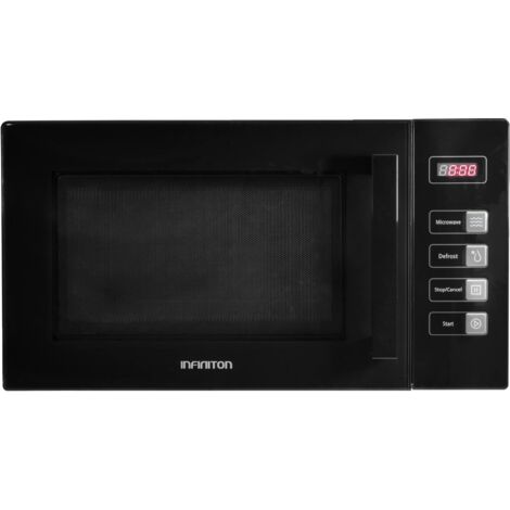 MICROONDAS INFINITON MWF230 23L 800W NEGRO S/PLATO