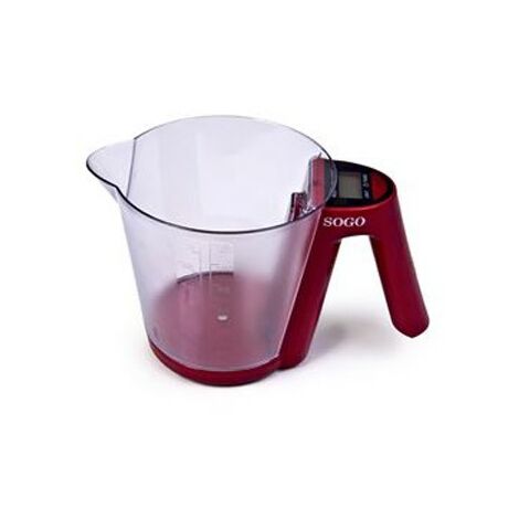 Balanza con vaso medidor 2kg 1.20L SS3945