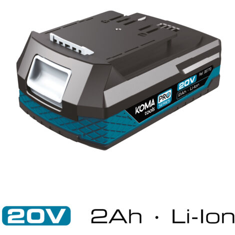 BATERIA LI-ION 20V 2.0A KOMA TOOLS PRO SERIES BATTERY