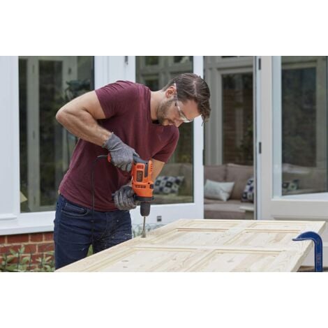 s.of taladro percutor 500w   beh200-qs black+decker