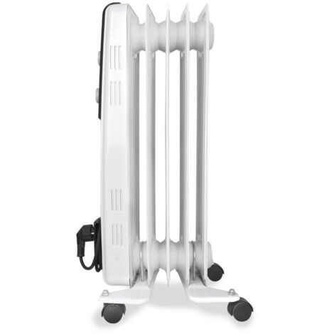 Radiador de Aceite 1000W 5 Elementos ORBEGOZO RF1000 Negro, Blanc (1/5)