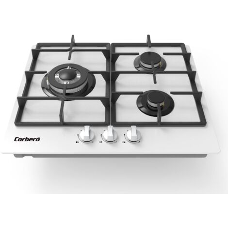 ENCIMERA CORBERO CPCGM3F3122W 3F BUTANO BLANCA