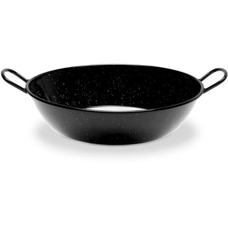 Sartén honda esmaltada con asas para inducción-vitrocerámica ø32cm Vaello (1/2)