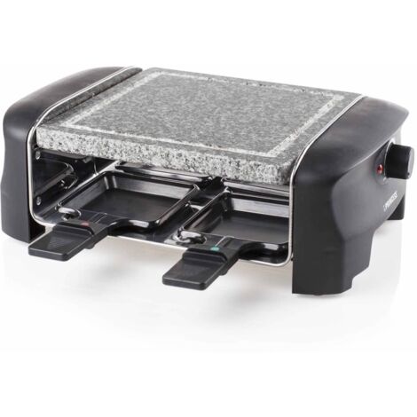 Raclette y Piedra de Asar Princess 162810 600W 4 Personas 21x21cm