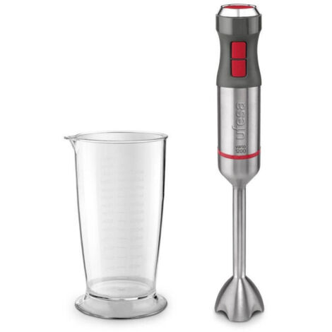 Batidora de Mano Ufesa BP4650 Sensation 1200W Inox con 20 Velocidades (1/4)