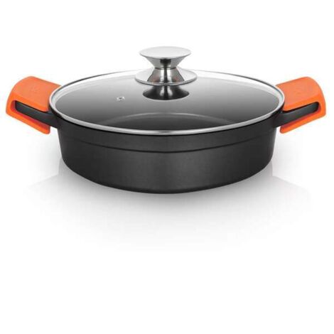 Olla Aluminio 24cm 2,8L Cacerola ORBEGOZO CDB 1024   Tapa inclui (1/6)