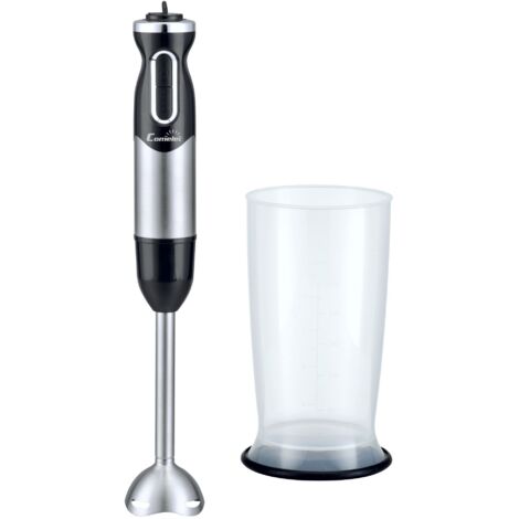 COMELEC batidora pie inoxidable 800w bv1134 , Batidora pie metal 800W BV1134Pie de metal2 velocidadesSporte muralVaso graudadoReguladro electrónico de potencia&lt (1/3)