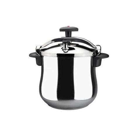 Olla coc pres 10lt tradicional bombeada inox star magefesa (1/10)