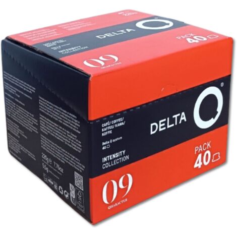 Cápsula Delta Qharacter para cafeteras Delta/ Caja de 40 (1/3)