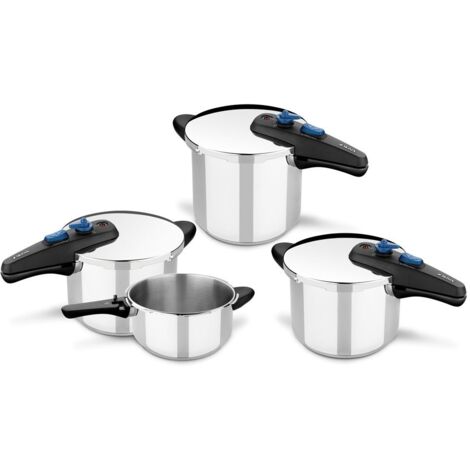 Olla Express Monix M570001 4 L Acero Inoxidable Metal 4 L