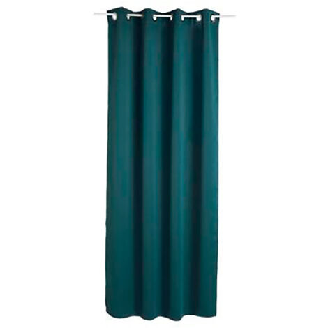 Pack 2ud cortina ocultación verde hoja 135x240cm