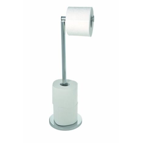 Escobillero Portarrollos Pie Inox Salamanca Wenko | Leroy Merlin