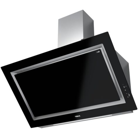 Campana Decorativa Vertical Teka DLV 99677 90cm A+++ Cristal Negro (1/5)