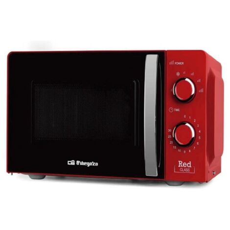 MICROONDAS ORBEGOZO MI2121 20L ROJO