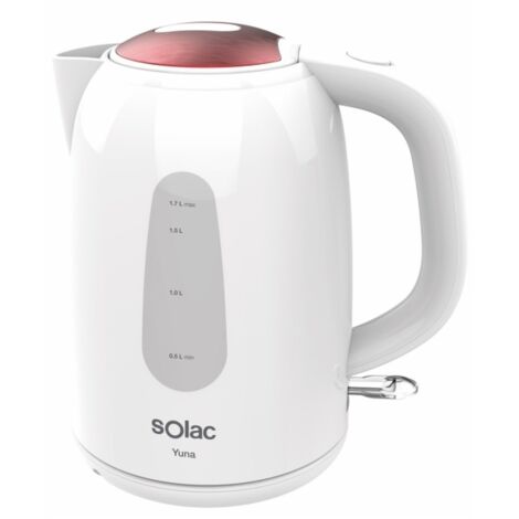 HERVIDOR SOLAC KT5851 2200W 1,7L BCO. TAPA INOX (1/3)