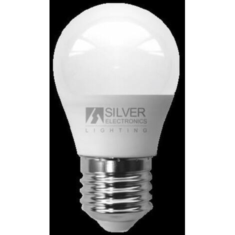 Bombilla LED Silver Electronics 1967627 E27 6000K 600LM A60 (1/2)
