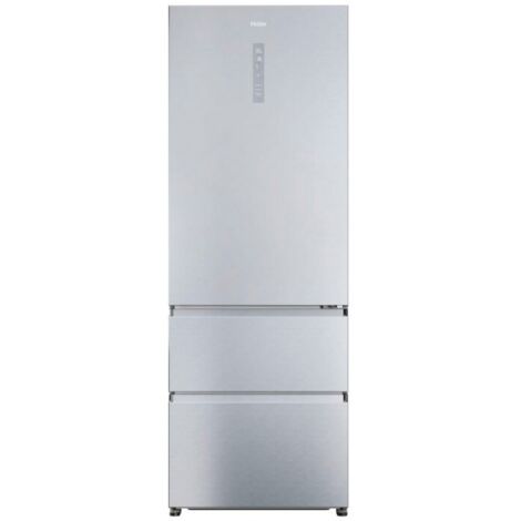 Haier HTR5720ENMG - Frigorifico Combi Nofrost E Alto 200,6 Cm Ancho 70 Cm  Inox