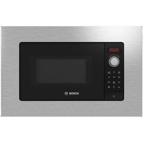 Bosch BEL623MS3 - Horno Microondas Integrable 20 Litros Con Grill Inox
