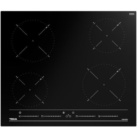 Teka - Vitroceramica Induccion TEKA IBC 64010 MSS BK 4 Zonas Coccion Ancho 60 Cm (1/5)