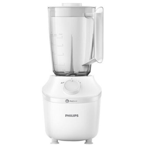 Batidora de Vaso Philips HR2041/00 450W 1.9L ProBlend Blanca